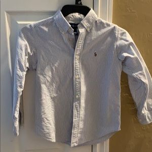 RALPH LAUREN size 6 boys button up